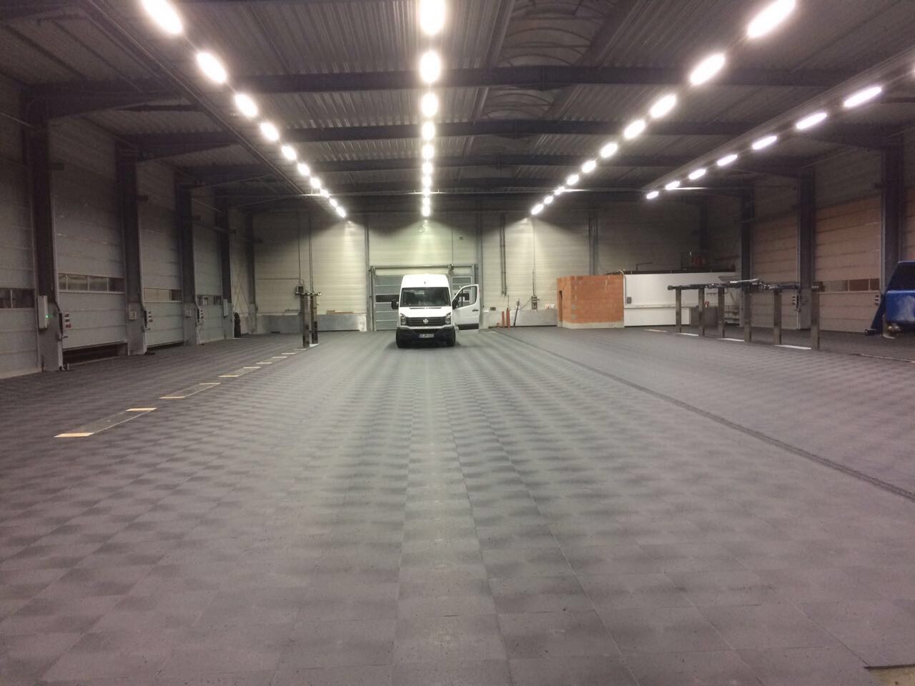 Werkhalle mit Ibotac-Industrieboden in Eschweiler